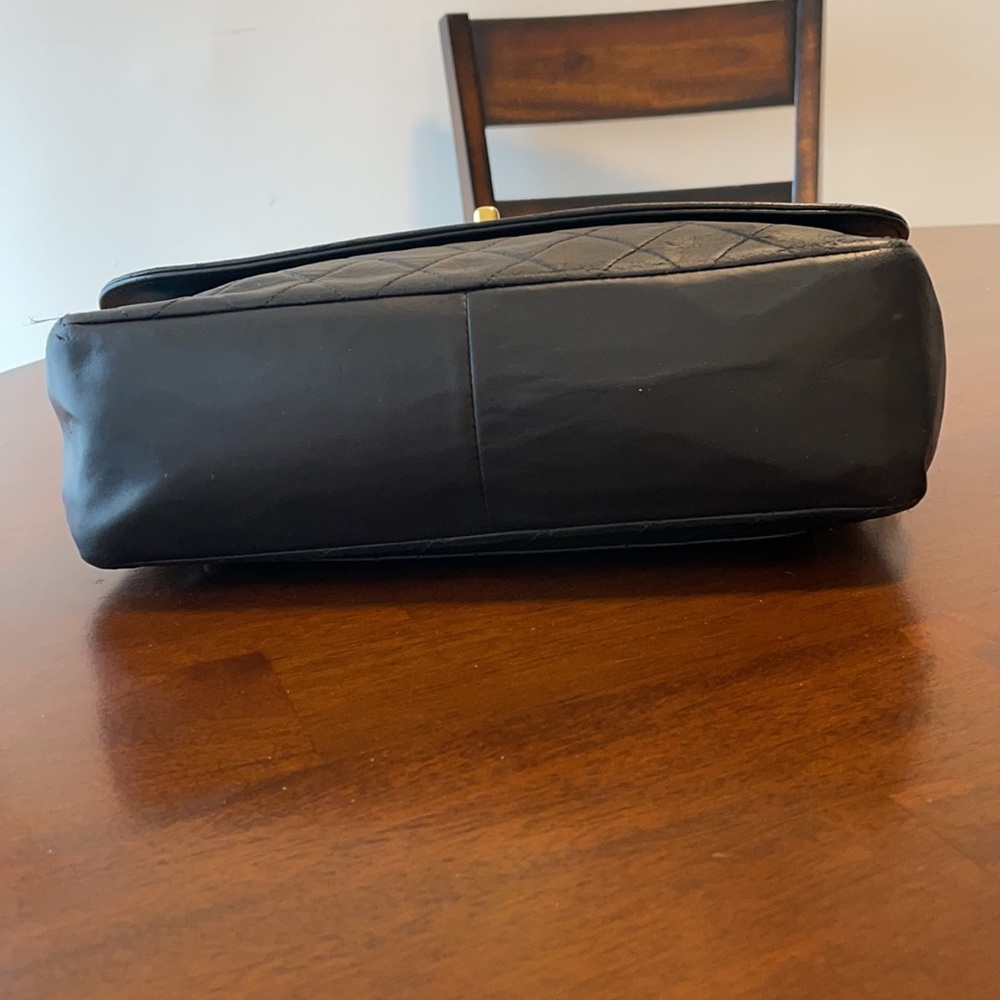 Chanel Lambskin Quilted Jumbo Flap Bag - Picture 5 of 14